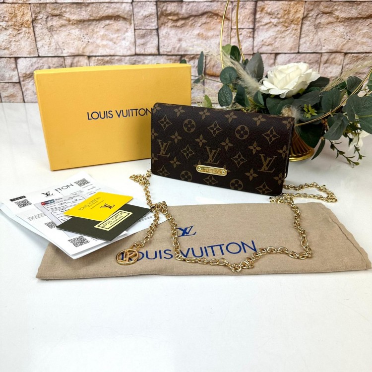 LOUİS VUİTTON WALLET ON CHAİN LİLY CLASSİC 